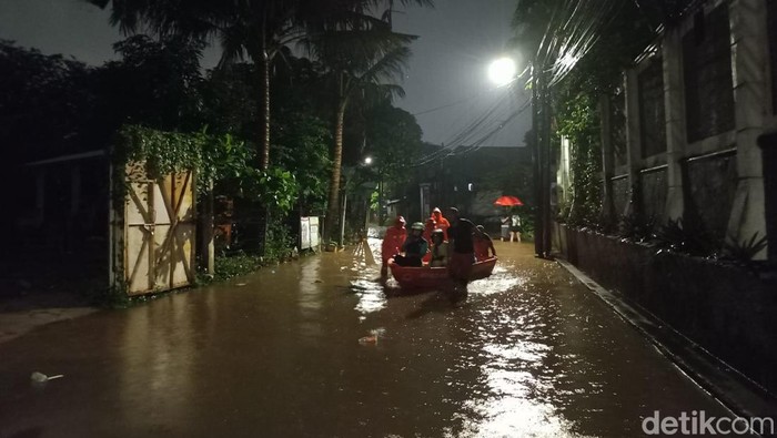 Banjir di Cilandak Timur (Anggi Muliawati/detikcom)