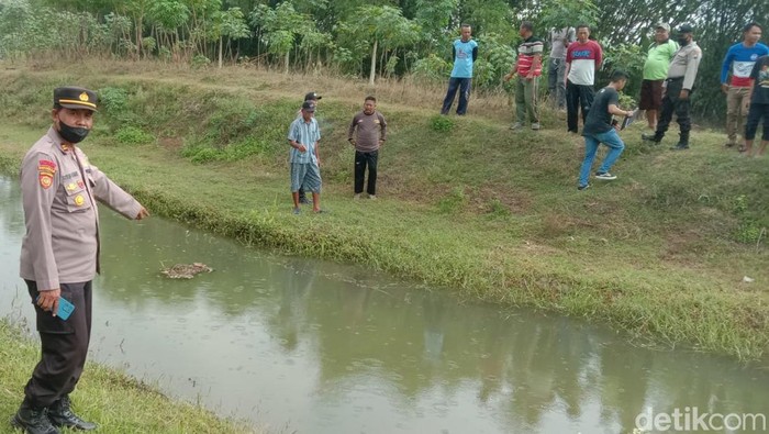 bocah tewas tenggelam di sungai gandong