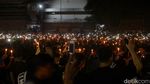 Momen Haru Ribuan Suporter Jogja Doakan Korban Tragedi Kanjuruhan