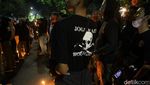 Momen Haru Ribuan Suporter Jogja Doakan Korban Tragedi Kanjuruhan