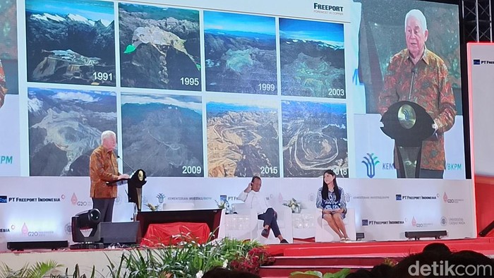 Erina Sofia Gudono, calon istri Kaesang Pengarep, menjadi moderator Orasi Ilmiah di UGM, Selasa (4/10/2022).