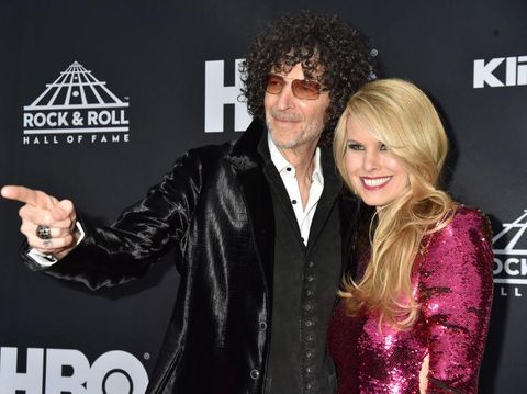 CLEVELAND, OH - APRIL 14:  Howard Stern and Beth Ostrosky Stern attend the 33rd Annual Rock & Roll Hall of Fame Induction Ceremony at Public Auditorium on April 14, 2018 in Cleveland, Ohio.  (Photo by Jeff Kravitz/FilmMagic)