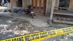Suasana TKP Ibu Bunuh Anak Kandung di Sidoharjo Sragen