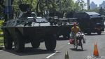 Jelang HUT ke-77 TNI, Deretan Alutsista Mejeng di Jalanan Jakarta