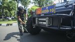 Jelang HUT ke-77 TNI, Deretan Alutsista Mejeng di Jalanan Jakarta
