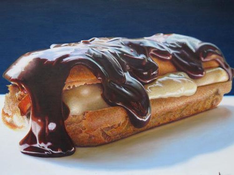 Keren! 10 Karya Seni Makanan Ini Dibuat dengan Cat Minyak, Mirip Aslinya