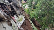 Longsor Terjang Desa Nasol Ciamis, 10 Rumah Warga Terdampak