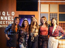 Inspirasi Gaya Busana Casual ala Luna Maya dan Geng Sepedanya