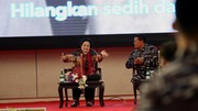 Saat Megawati Ikut Menari Bersuka Ria Bareng Perwira TNI AL