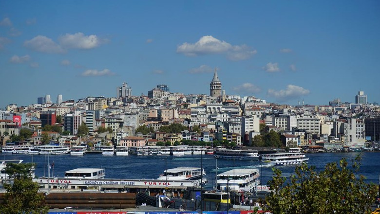 Pemandangan Kota Istanbul, Turki