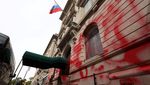 Kantor Konsulat Rusia di New York Jadi Sasaran Vandalisme