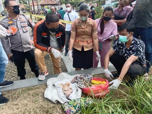 Tega! Kresek Berisi Jasad Bayi Dibuang di Puspem Payangan Gianyar