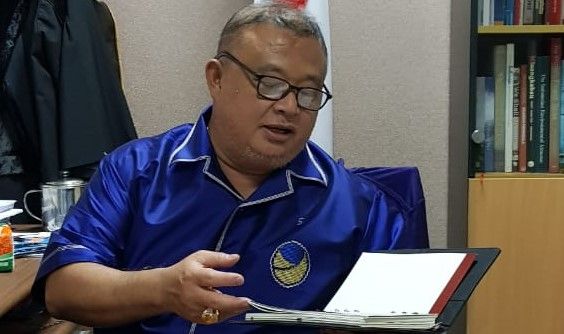 Wasekjen Partai NasDem Hermawi Taslim.
