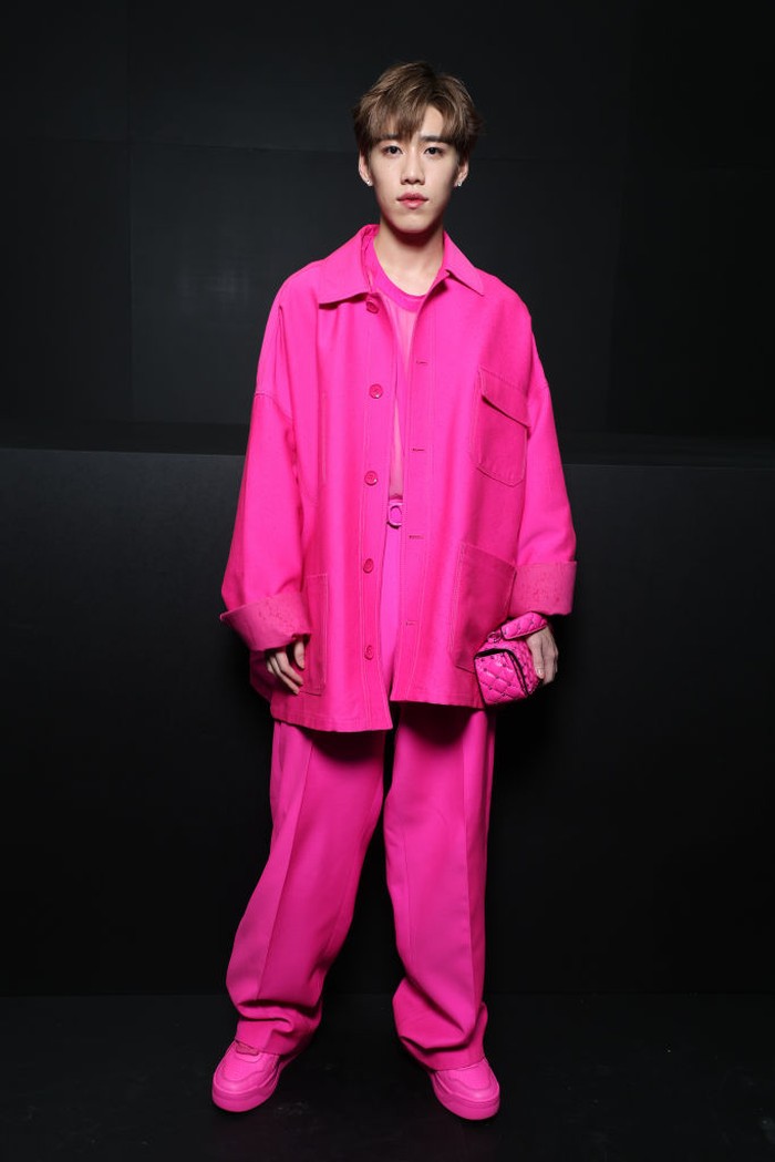 PARIS, FRANCE - OCTOBER 02: (EDITORIAL USE ONLY - For Non-Editorial use please seek approval from Fashion House) PP Krit attends the Valentino Womenswear Spring/Summer 2023 show as part of Paris Fashion Week  on October 02, 2022 in Paris, France. (Photo by Pascal Le Segretain/Getty Images)