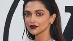 Deepika Padukone Tampil Edgy dengan Lipstik Gelap