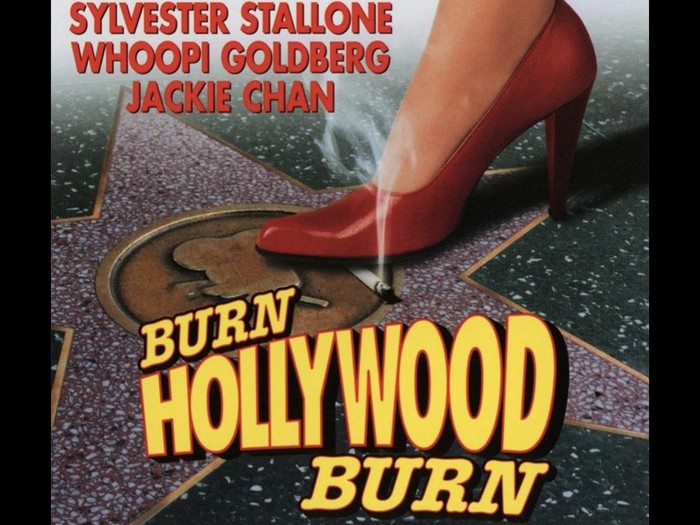 Cuplikan adegan di film Burn, Hollywood, Burn (1997).
