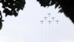Atraksi Pesawat Tempur TNI Hiasi Langit Jakarta