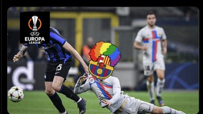 Ramai Meme! Liga Europa: Marilah Kemari Hei, Hei, Hei, Barca