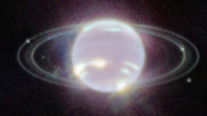 Cincin Neptunus berhasil dipotret menggunakan teleskop James Webb, foto paling tajam pertama sejak 1989