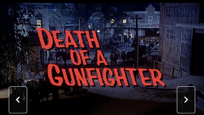 Film Death of a Gunfighter yang digarap oleh Alan Smithee.
