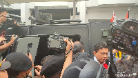 Ferdy Sambo menyatakan siap menjalani proses hukum. Dia juga sempat membela istrinya, Putri Candrawathi. (Rizky AM/detikcom)