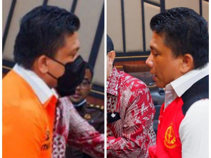 Momen pelimpahan Irjen Ferdy Sambo ke kejaksaan. Dok Kejaksaan