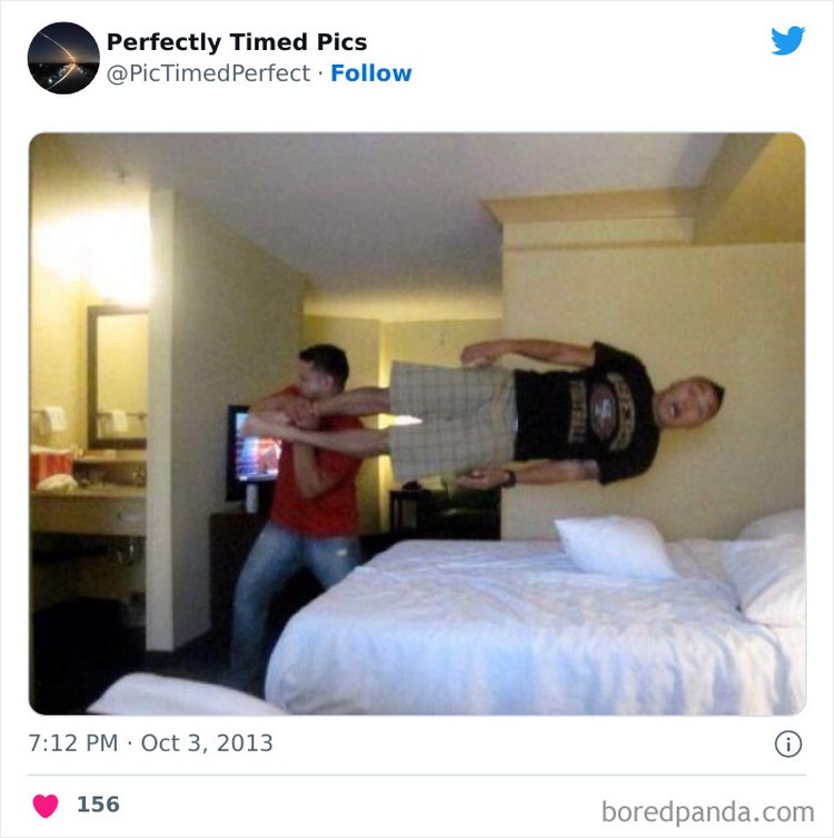 Foto yang diambil waktu yang tepat