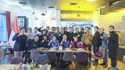 10 Momen Juragan99 Makan Bareng Klub Arema Malang