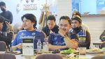 10 Momen Juragan99 Makan Bareng Klub Arema Malang