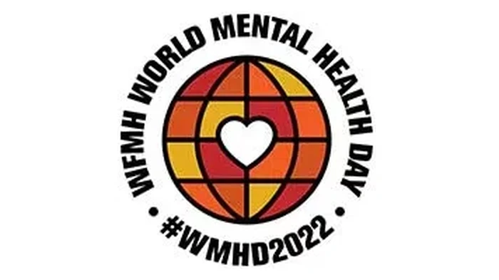 Logo Hari Kesehatan Mental Sedunia 2022 atau World Mental Health Day 2022 tanggal 10 Oktober.