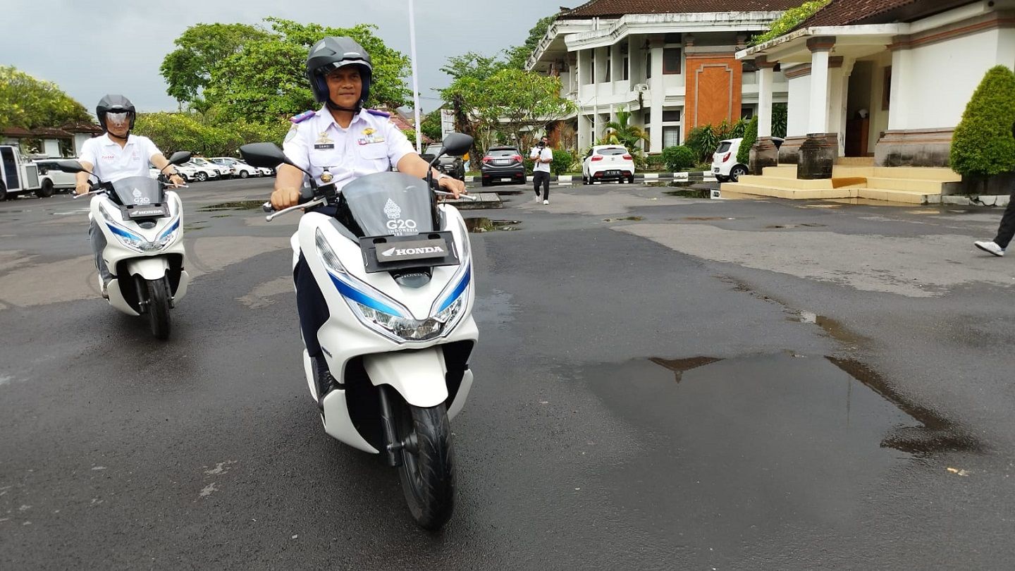 Honda PCX Listrik Kawal KTT G20