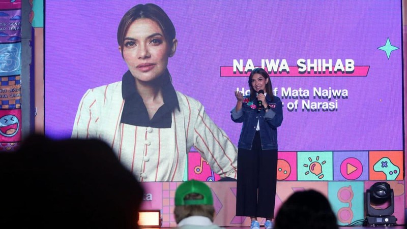 Indosat Ooredoo Hutchison melalui brand Tri hadirkan program 'Generasi Happy'. Indosat menggandeng Najwa Shihab.