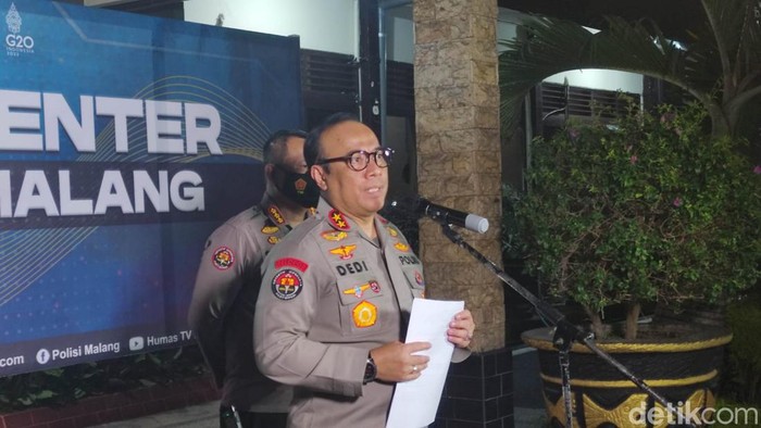 Kadiv Humas Polri Irjen Dedi Prasetyo di Mapolres Malang
