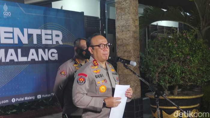 Kadiv Humas Polri Irjen Dedi Prasetyo di Mapolres Malang