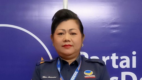 Ketua DPD Partai Nasdem Kabupaten Karangasem I Gusti Ayu Mas Sumatri.