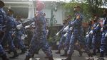 Meriahnya Kirab Drumband HUT TNI ke-77 di Malioboro Jogja