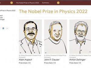 Letakkan Dasar Era Baru Teknologi Kuantum, 3 Ilmuwan Raih Nobel Fisika 2022