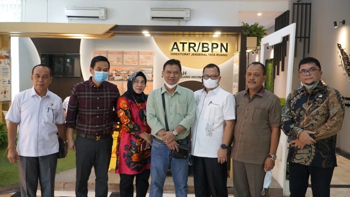 Pansus III DPRD Jambi Konsultasi Ke Kementrian ATR/BPN Bahas Ranperda RTRW