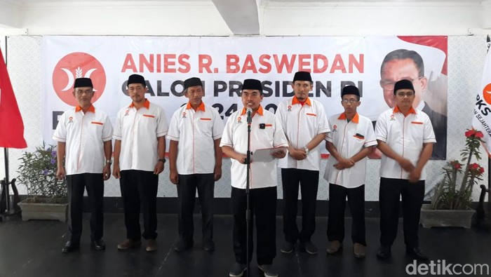 PKS DIY deklarasi dukung Anies Baswedan capres 2024, Rabu (5/10/2022).