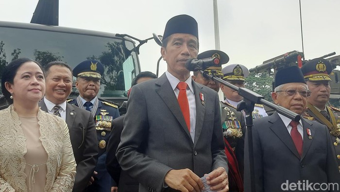 Presiden Jokowi. (Kanvino/detikcom)