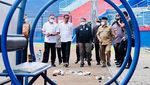 Potret Jokowi di Stadion Kanjuruhan, Soroti Pintu hingga Tangga