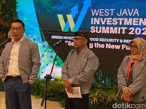 Ridwan Kamil Tawarkan Proyek Investasi Senilai Rp59 T di Jabar