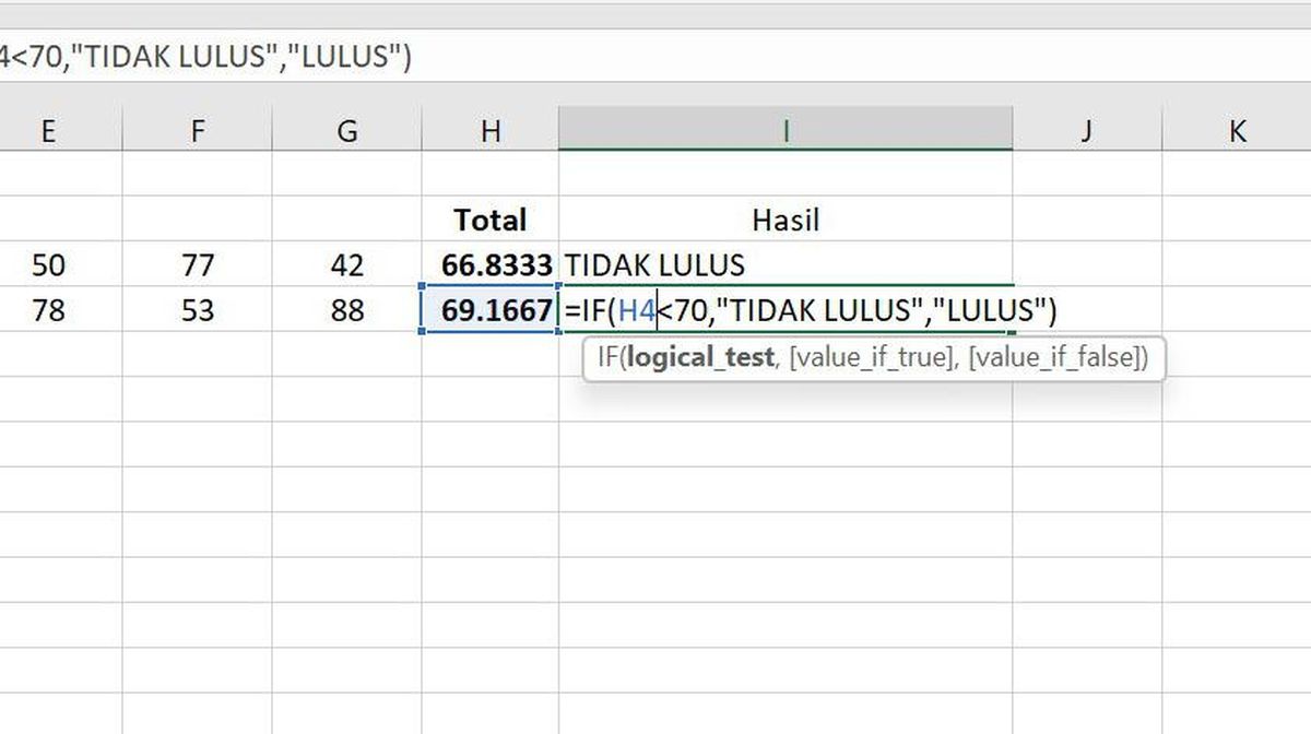 Rumus Excel Lengkap Beserta Contoh Perhitungannya
