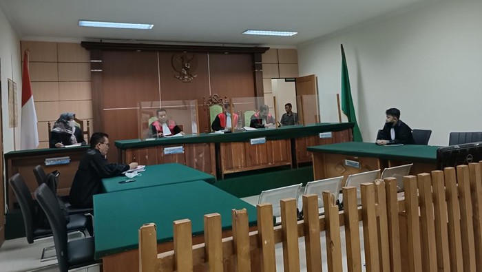 Sidang di PN Serang (Bahtiar-detikcom)