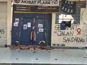 Pintu 13 Penyok-Tembok Ventilasi Jebol Saksi Mencekamnya Tragedi Kanjuruhan