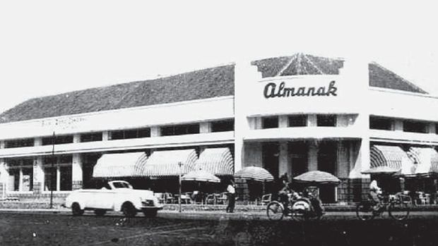 Toko Almanak yang kini jadi gedung Kampus Unpar