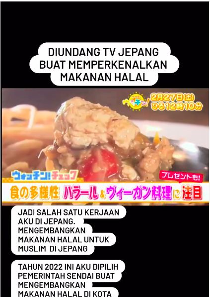 Wanita Indonesia perkenalkan makanan halal di Jepang
