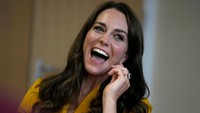 Dalam kunjungannya kali ini, Kate Middleton tak ditemani Pangeran William. (Foto: Getty Images/WPA Pool)