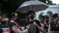 Aksi Kamisan ini berjalan tertib. Massa aksi meninggalkan lokasi usai menyuarakan tuntutannya.