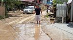 Potret Banjir Palopo Mulai Surut-Sisakan Lumpur di Permukiman
